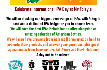 IPA Day at Mr Foleys - Magic Rock Brewing